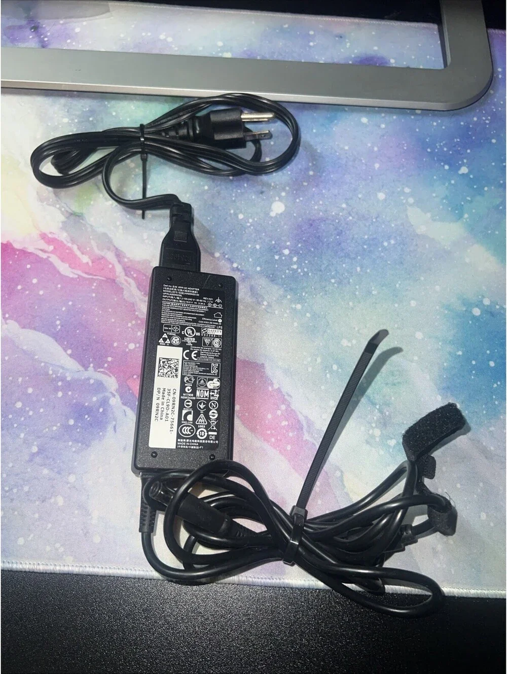 Genuine DELL HA65NS5-00 A065R039L 09RN2C 19.5V 3.34A 65W AC Charger Power Cord